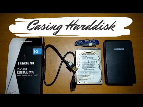 Cara Pasang Casing Harddisk Laptop - Jadi Harddisk Eksternal