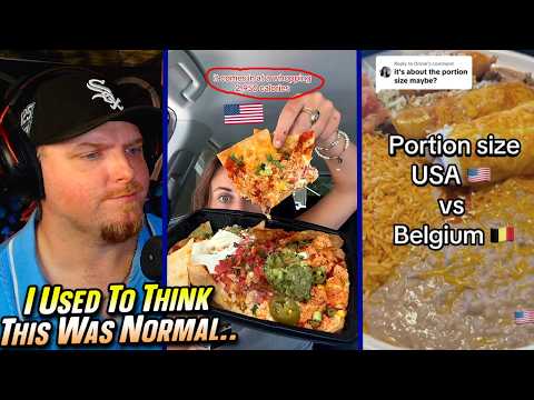Food Portions Compared - USA vs Europe *Has the US gone too far?