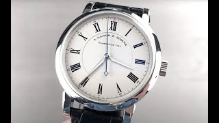 A. Lange & Sohne Richard Lange Platinum 232.025 A.Lange & Sohne Watch Review
