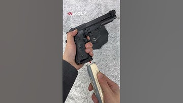 Black Beretta M9 lighter