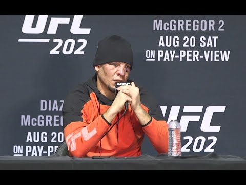 UFC 202: Nate Diaz Post-fight Press Conference