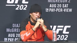 UFC 202: Nate Diaz Post-fight Press Conference