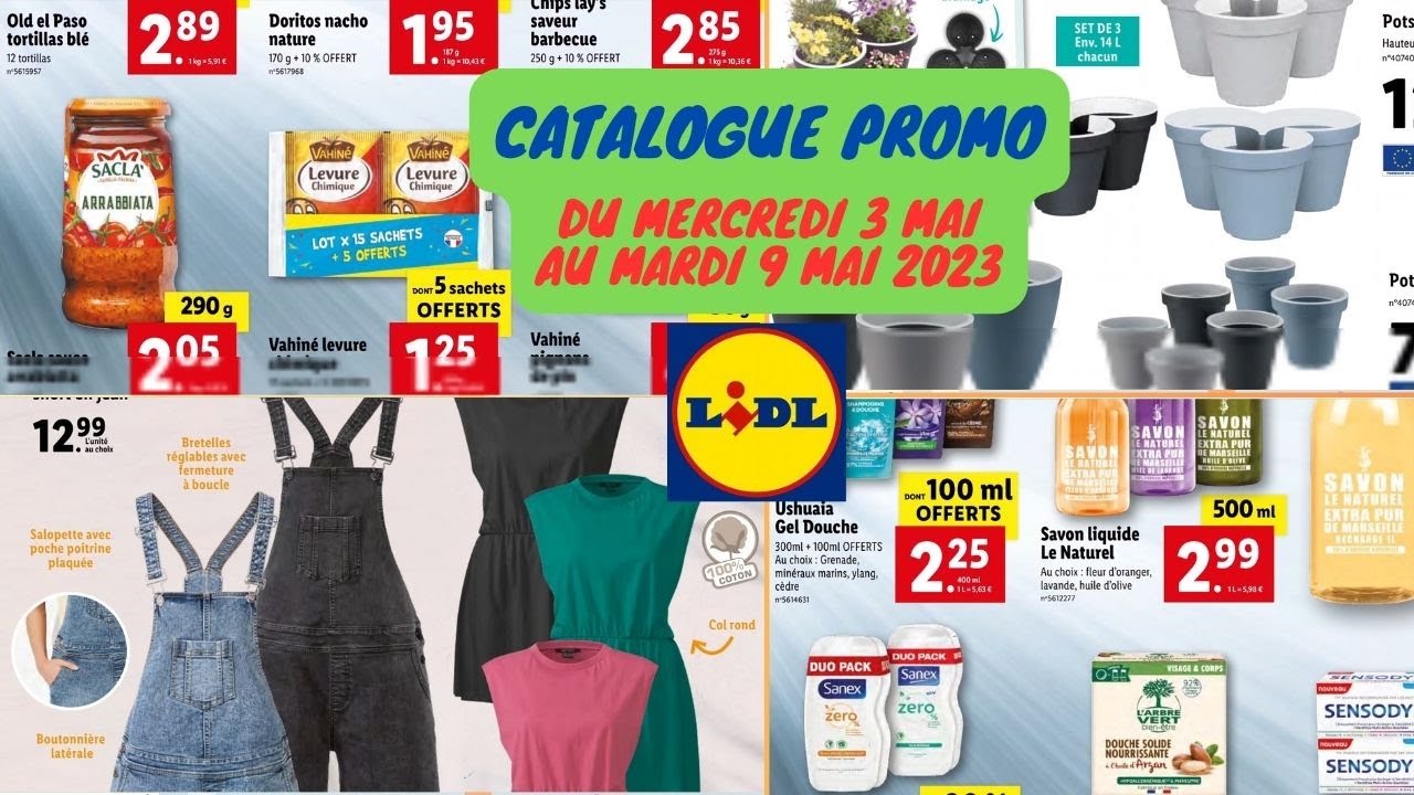 Catalogue Lidl Du 3 Mai 2023