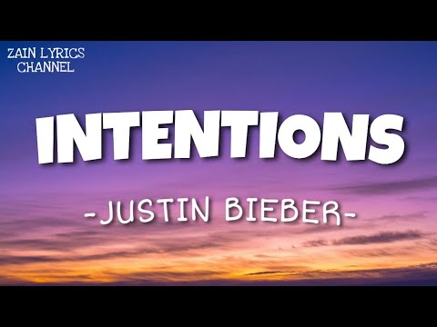 Justin Bieber Intentions Lyrics