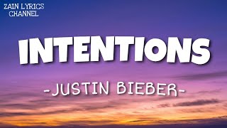 Justin Bieber - Intentions (Lyrics)