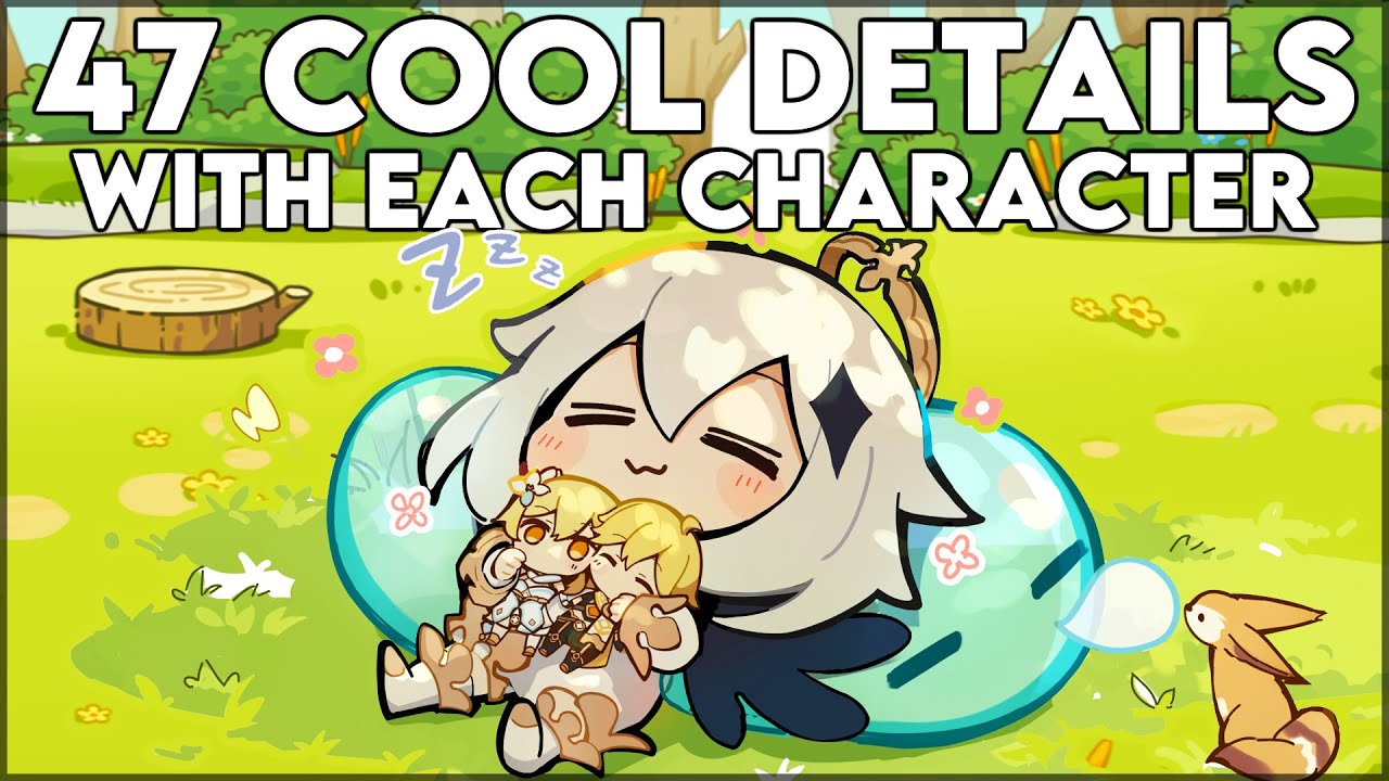 47 Character Design Details You Might Not Notice In Genshin Impact