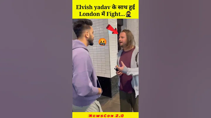 Elvish Yadav की London में लड़ाई 🤬| #shorts #elvishyadav #london #vlogs #viral