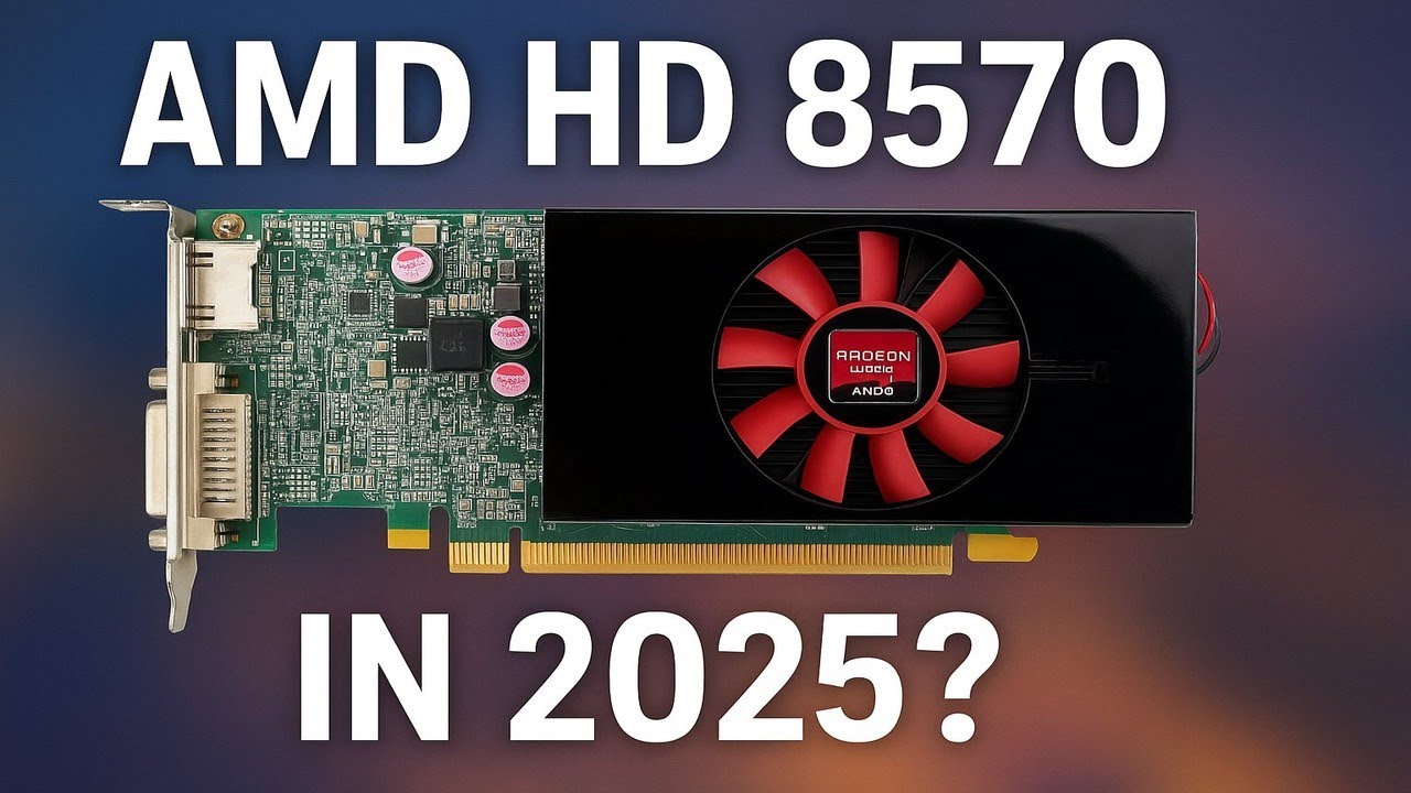 AMD HD 8570 benchmark in 2025 | Test in 9 Games - YouTube