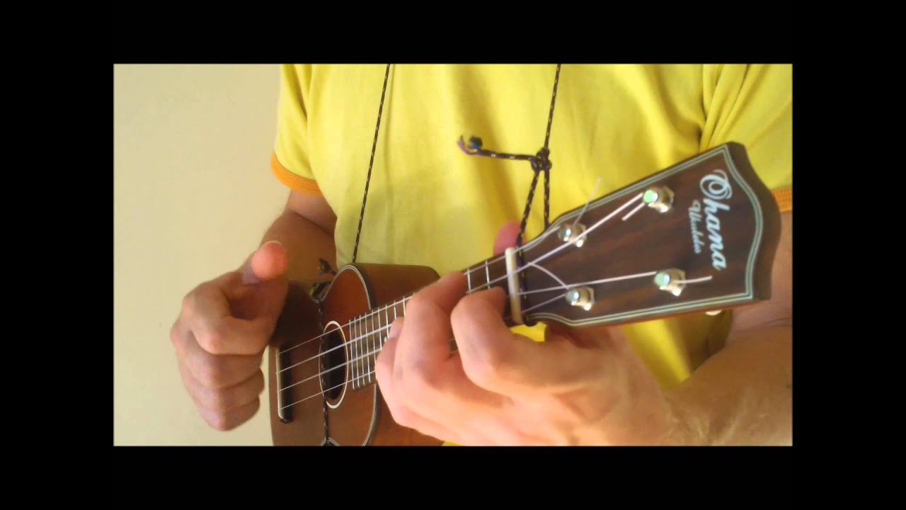 Muss I Denn, Ukulele instrumental YouTube