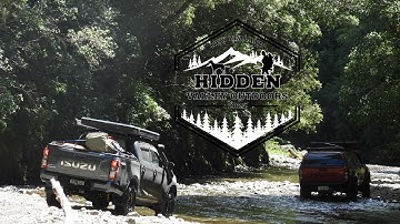 EP.3 4X4ing A Secret Spot - River Run & overland track North Island NZ - Camping - Hunting!