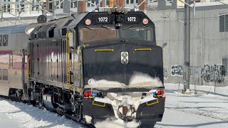 1072 comes back to the MBTA after almost 3 years! Railfanning at Pawtucket and Providence!