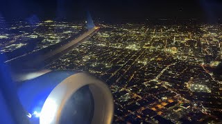 4K | United Boeing 737 MAX 8 Engine View Takeoff from Newark Liberty International Airport