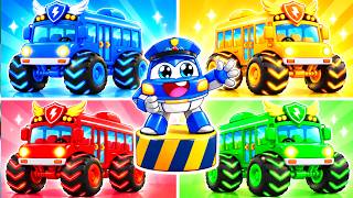 Las aventuras del Autobús de Superhéroes | Caricaturas para Niños | RoboSoo Cartoon