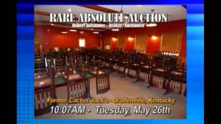 *RARE Auction Group*Former Cactus Jack's Restaurant