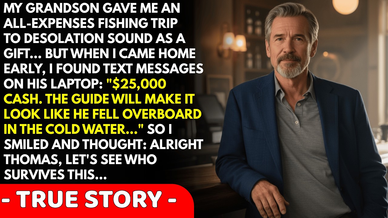 MY GRANDSON PAID FOR MY FISHING TRIP BUT IT WAS A MURDER PLOT