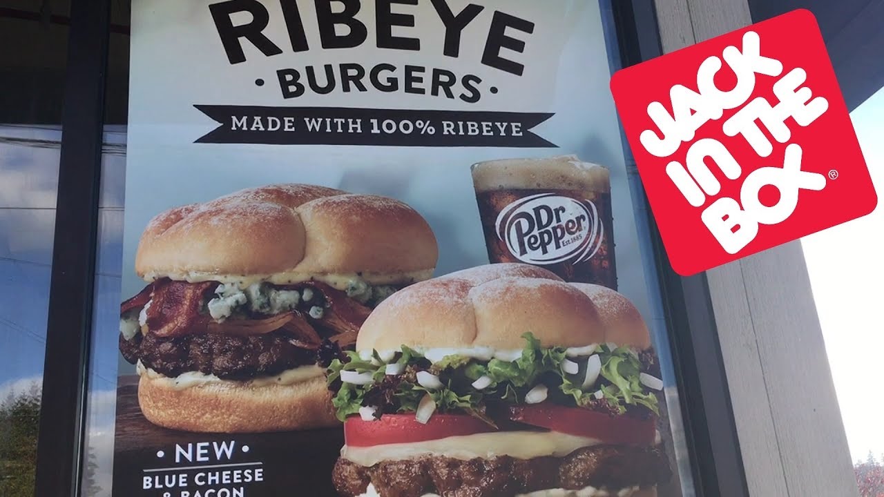 Review Jack in the Box Ribeye Burgers YouTube