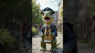 Did Dino Dan successfully solve the math problem #animals #cute  #dinosaurride #viralvideo
