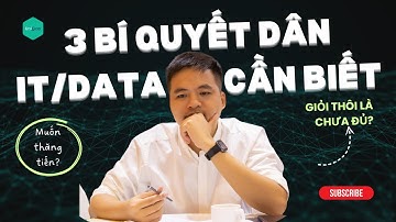 CHIẾN LƯỢC GIÚP BẠN THĂNG TIẾN TRONG SỰ NGHIỆP DATA ENGINEER | GIỎI THÔI VẪN CHƯA ĐỦ