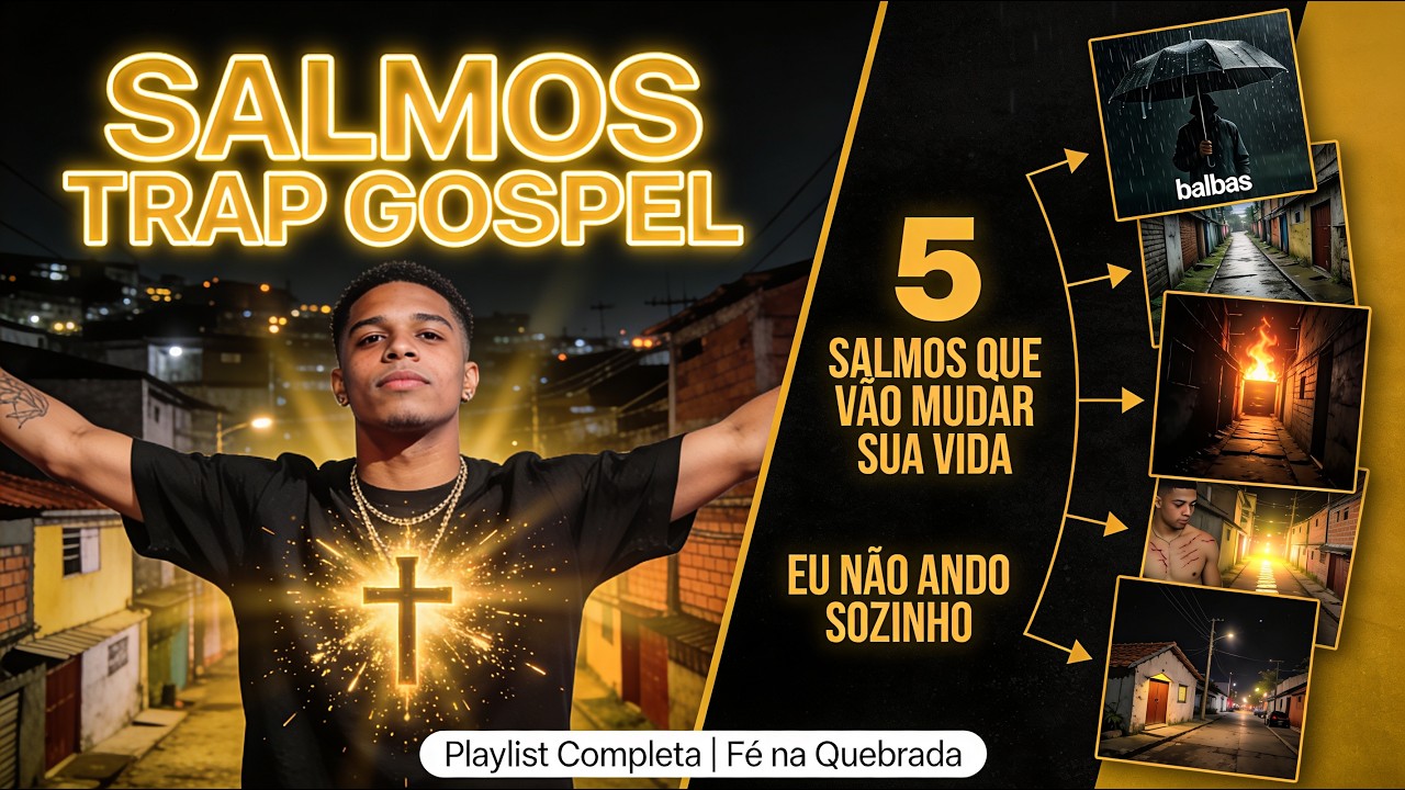 Bençãos em Som - Salmos Trap Gospel - Vibrações de Fé e Temencia