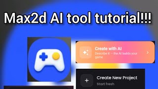 Learn to make games using AI in Max2d! Beginners Tutorial