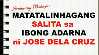 Kahulugan ng Matatalinhagang Salita