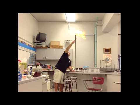 Lighting Methane Bubbles on Fire after school (Combustion Reactions)