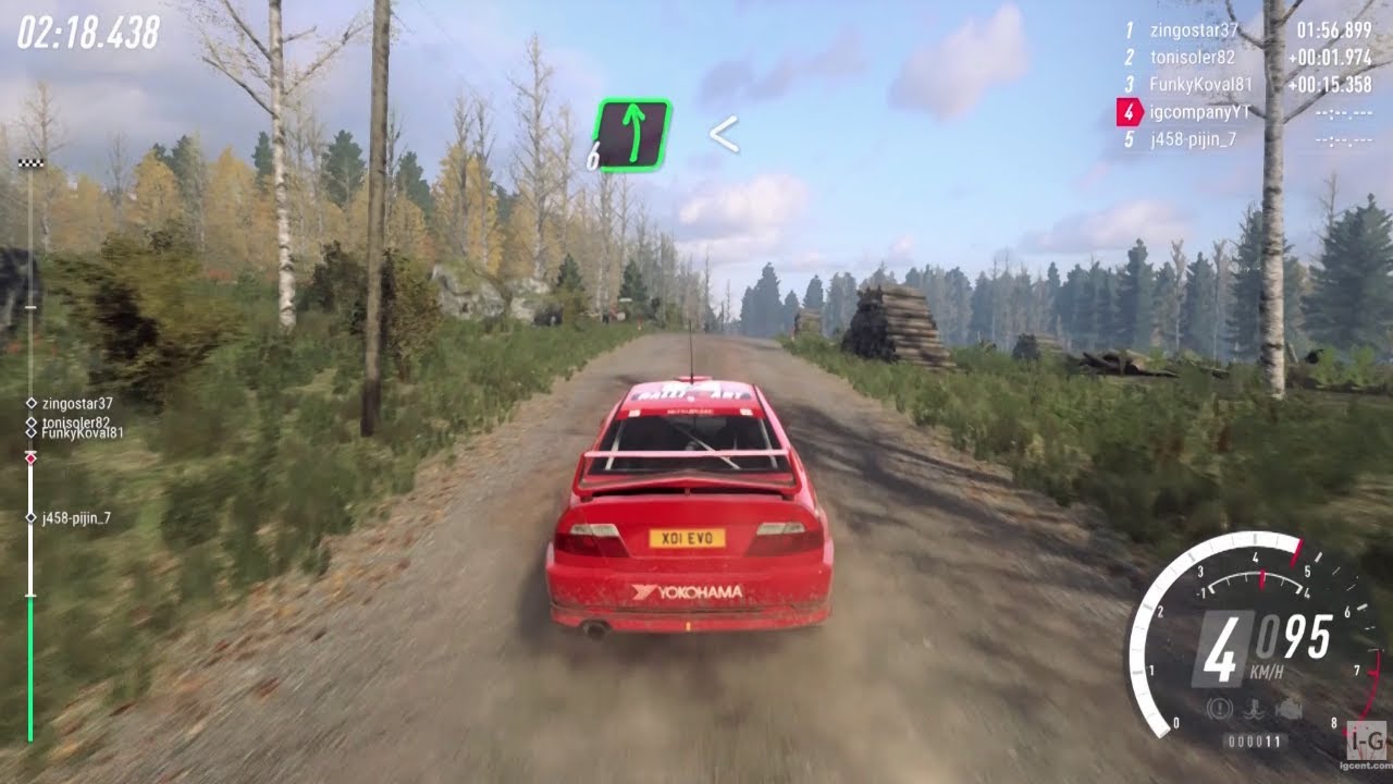 DiRT Rally 2.0 - Multiplayer PS4 Gameplay (1080p60fps) 