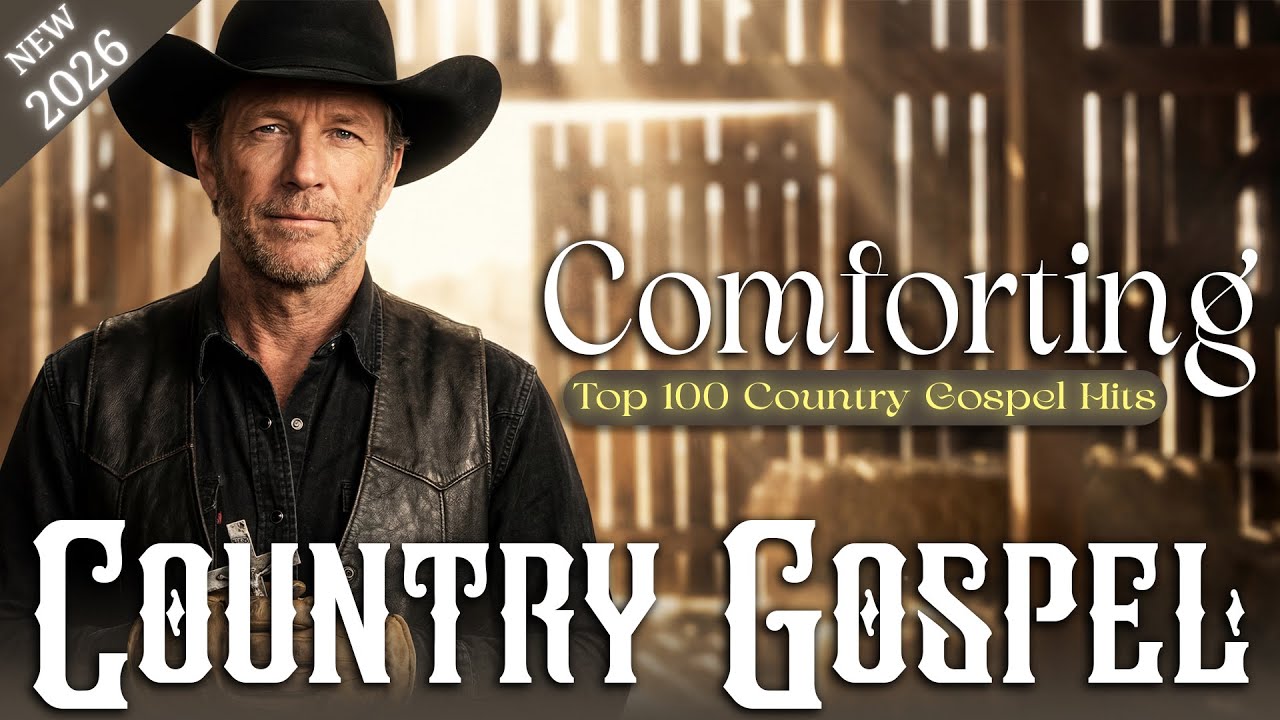 【𝑷𝑳𝑨𝒀𝑳𝑰𝑺𝑻】Top 50 Classic Country Gospel 2026 ⛪🌾🙏 Vintage Country Gospel Hymns With Lyric