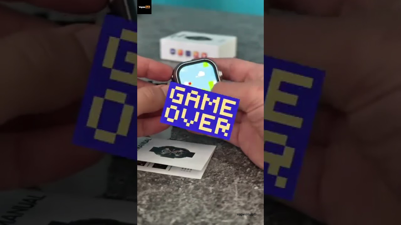 🕹️ Smart Meets Smoke — The Ultimate Wearable Vape Experience 