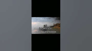 سورة العنكبوت #قران Surah Al-Ankabut #quran ثُمَّ إِلَيْنَا تُرْجَعُونَ...