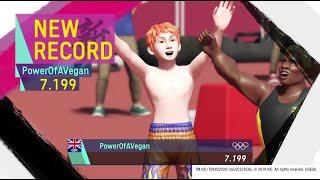 Tokyo 2020 Olympic Games 100 m (7.199) First sub .200 WR Speedrun