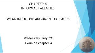 Weak Inductive Argument Fallacies