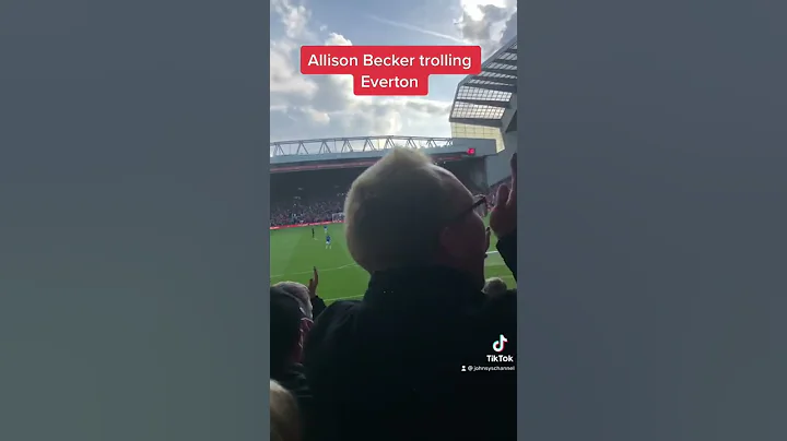 Allison Becker trolling Jordan Pickfords time wast...