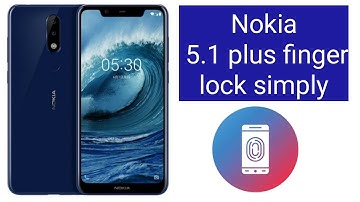 How to set finger lock nokia 5.1 plus #password #pin #lockscreen #mobilelock #mobilepassword #nokia.