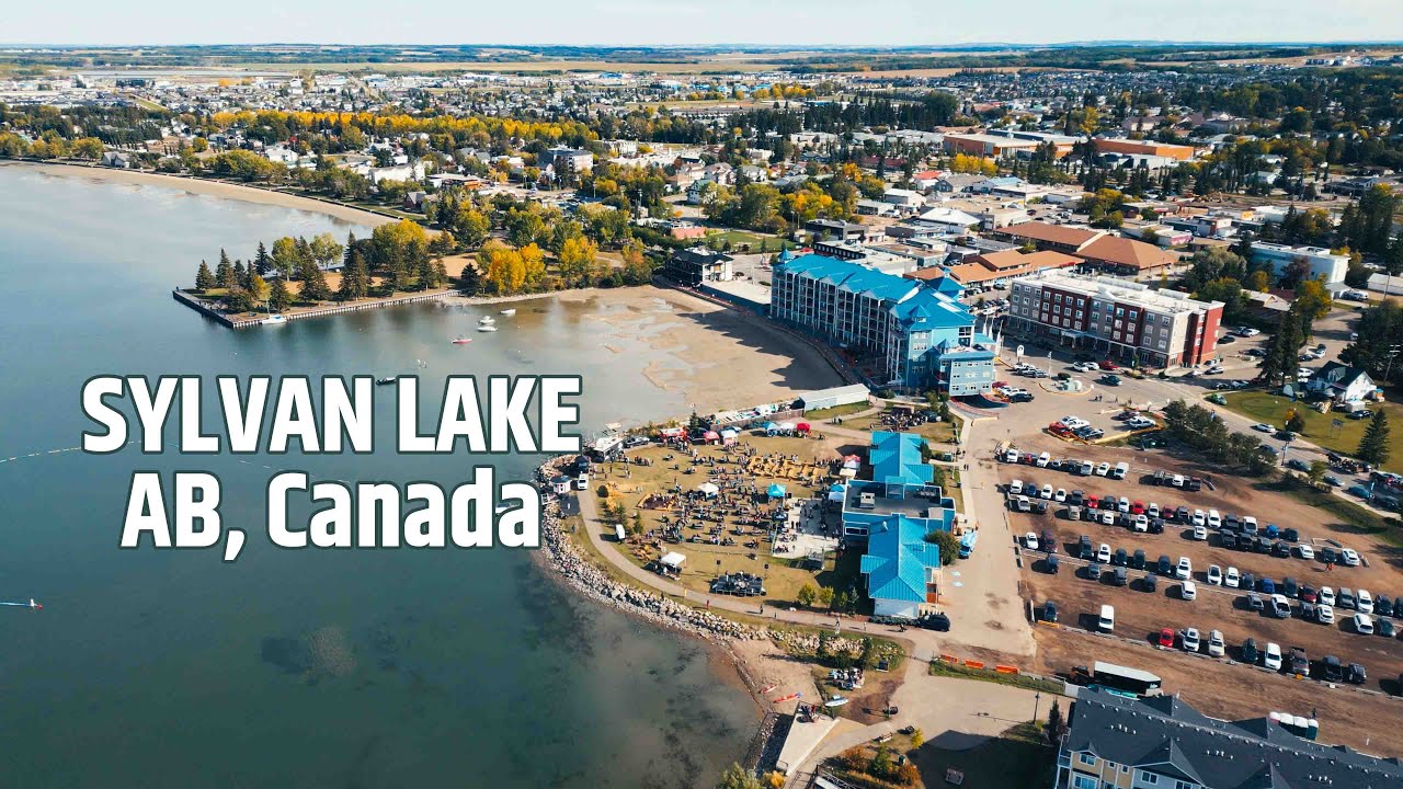 Sylvan Lake - Alberta - Canada - 4K