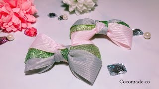 簡単で可愛いリボンの作り方！ヘアアクセ＆ブローチ　Easy and cute ribbon！Hair & brooches