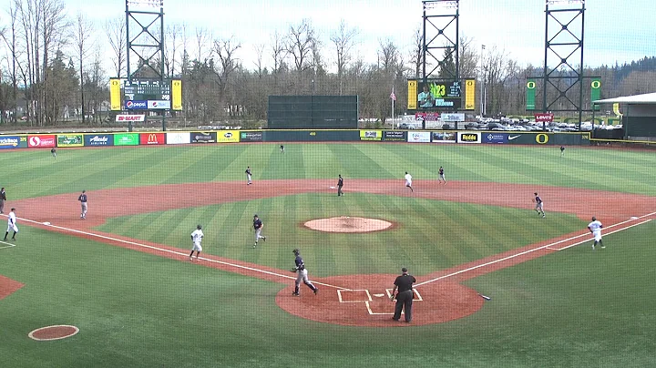 Oregon Baseball Wins Game 2 in UC Davis Series