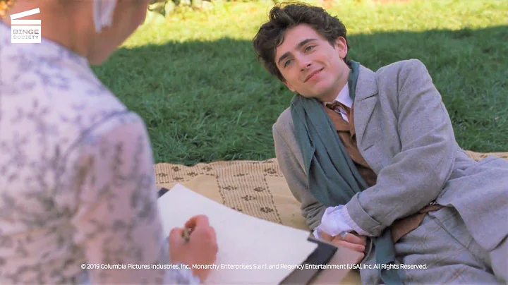 Little Women (2019): Laurie proposes to Amy (HD CL...