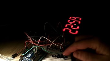 Arduino, 7 segment clock with WS2811 led strip