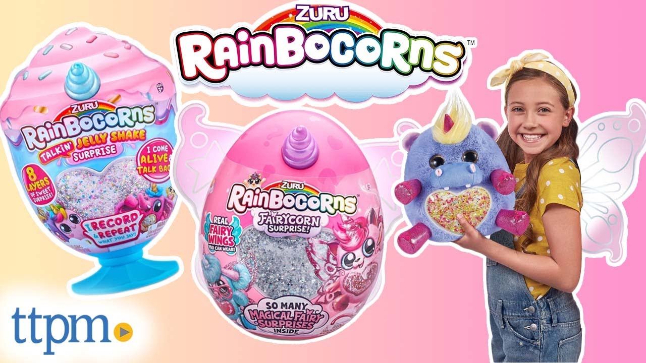 Zuru Rainbocorns Talkin’ Jelly Shake Surprise Electronic Plush