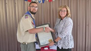 Generation ROC: Phelps Eagle Scout honored by state leaders for community project