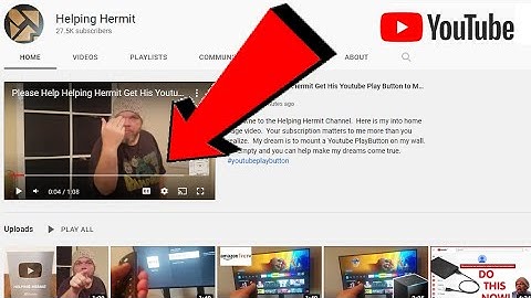 How Put Your Own VIDEO on Youtube Channel Homepage to Start Automatically Play Trailer for Viewers