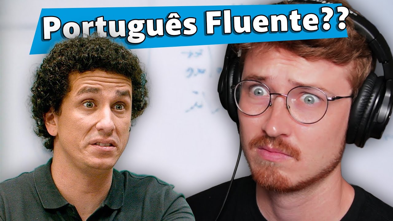 Gringo Tenta Aprender Português com PORTUGUÊS FLUENTE