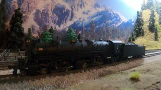 N Scale Model Trains Shelf Layout Part 2