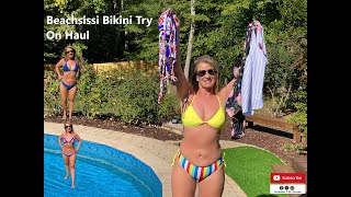 Beachsissi 6 Bikini Pool Side Tryon Haul Affordable cute and colorful