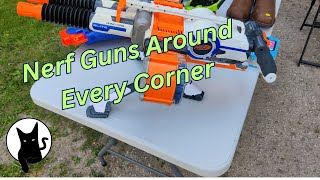 Nerf Guns Around Every Corner At Garage Sales