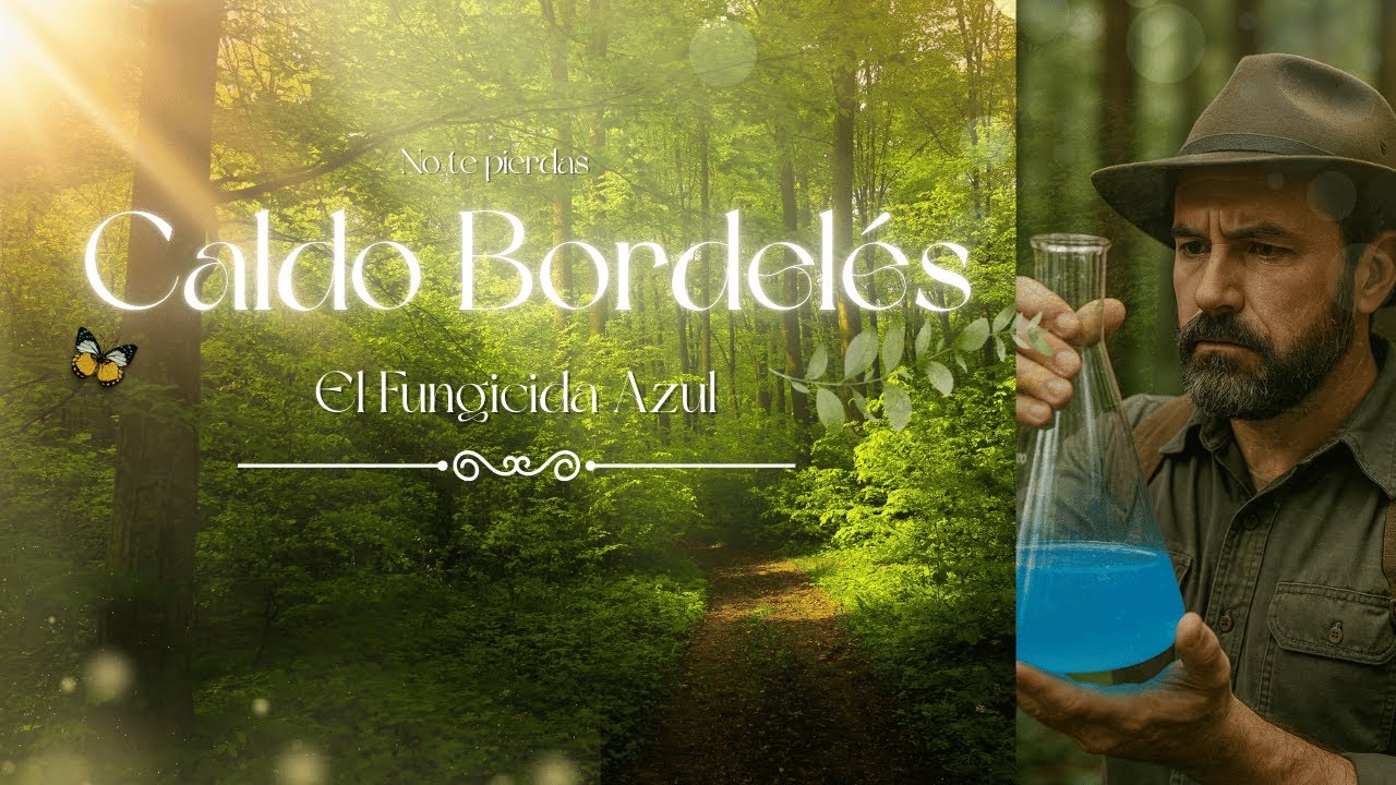 Caldo Bordelés: El Fungicida Azul🌿#agriculturaregenerativa #agroecologia #agricultura #sabiadocampo