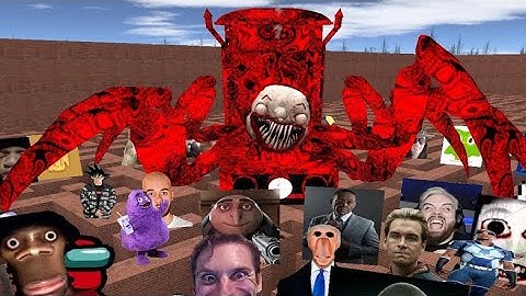 Nextbots Playground All Zoochosis Zoonomaly CatNap Titanium Poppy Skibidi Toilet Gameplay