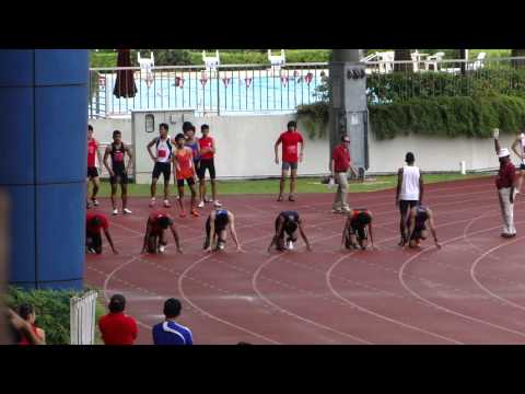 Men 100m #1 - 6th Wings Meet 2010