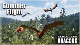 Day of Dragons, Summer flight, music video